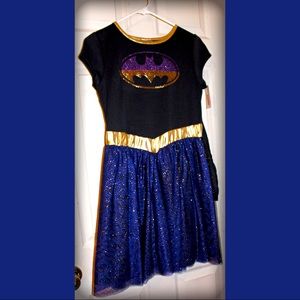 DC Comics Batgirl Detachable Cape Dress Halloween
